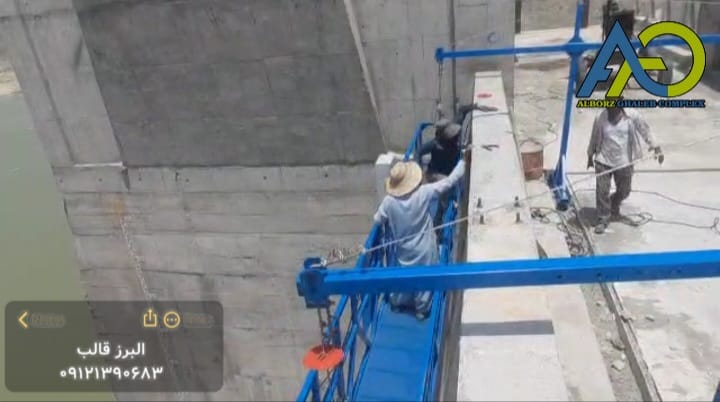 دستگاه بالابر نما با سبد 2 متری مناسب برای داکت ها و فضاهای محدود